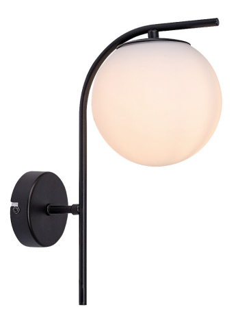 APLICA r. GHITA 1X20W E27 NEGRU [1]