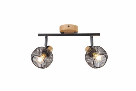 PLAFONIERE VINTAGE - SPOT GRENDEL 2X40W E14
