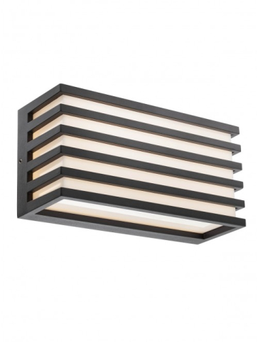 ■  ILUMINAT DE EXTERIOR - APLICA LED BLAZE GRI DE EXTERIOR 1X12W 3000K