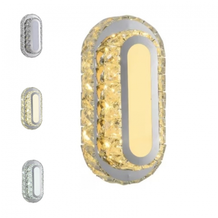 APLICE CRISTAL - APLICA LED CRISTAL  64W