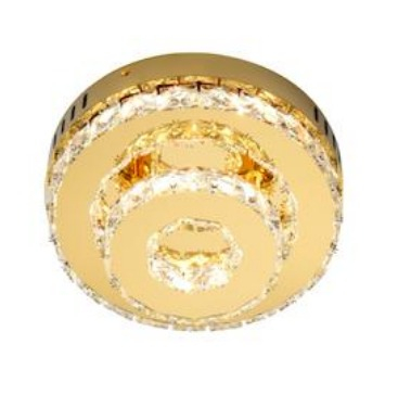 APLICE CRISTAL - APLICA LED CRISTAL AUR 1x40w