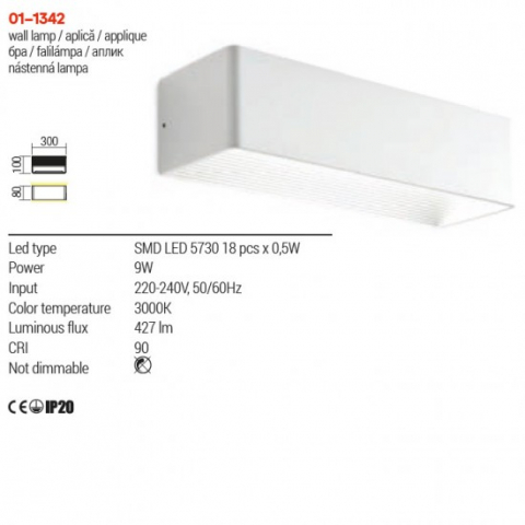APLICA LED DUEL ALBA 1X7W LC [1]