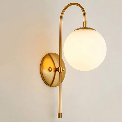 APLICE MODERNE - APLICA LED glob alb /GD