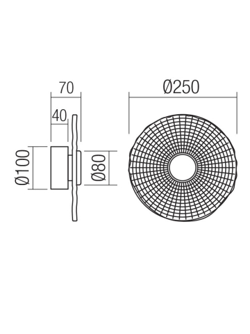 APLICA LED REEF 1X 6W LC [1]