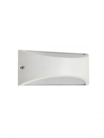 ■  ILUMINAT DE EXTERIOR - APLICA LED SCUDO ALB 1X12W 3000K