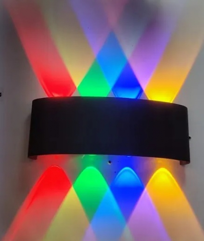 ■  ILUMINAT DE EXTERIOR - APLICA NEAGRA 1X8W RGB