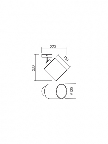 APLICA NIGRA 1X25W E27 [3]