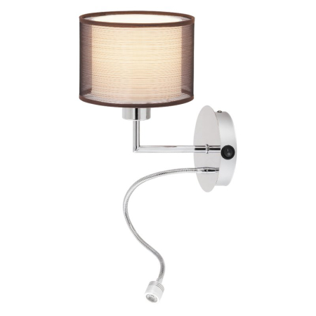 APLICA ANASTASIA 2629 CROM MARO E27 1X60W LED 1W 50X23X18CM [4]