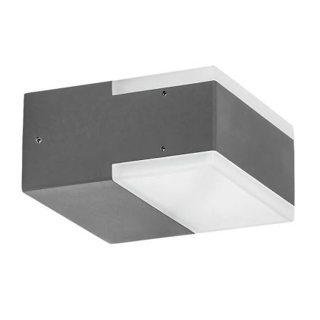 ■  ILUMINAT DE EXTERIOR - APLICA RABALUX BONA 8060 PENTRU ILUMINAT EXTERIOR ALB LED 9W 11X11.2X56CM