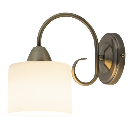 ■ CORPURI DE ILUMINAT - APLICA EDITH  ALAMA ANTIC ALB E27 1X60W