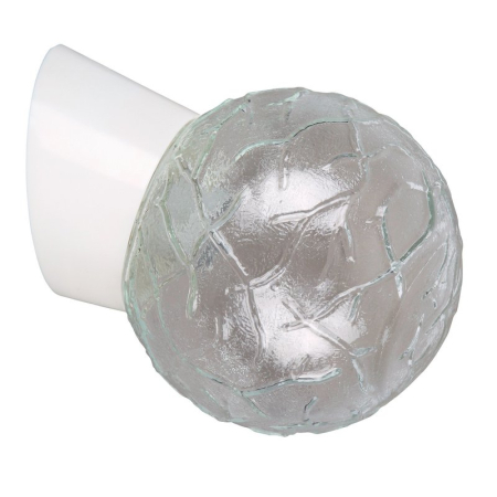 ■ CORPURI DE ILUMINAT - APLICA  GRACE 2432 ALB E27 1X60W D140MM