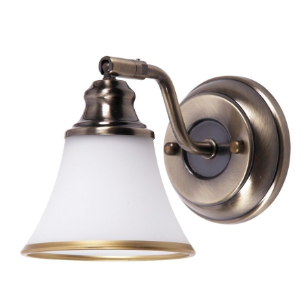 ■ CORPURI DE ILUMINAT - APLICA RABALUX GRANDO 6545 BRONZ ALB E14 R50 1X40W 110X125MM