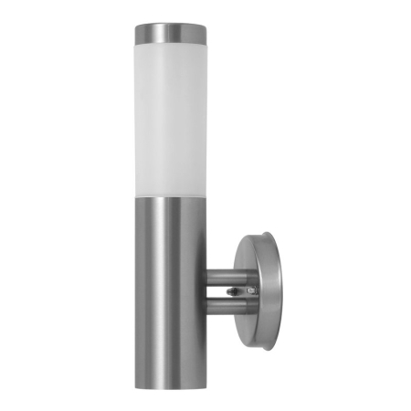 APLICE EXTERIOR - APLICA INOX TORCH ALB E27 1X25W D76X380MM