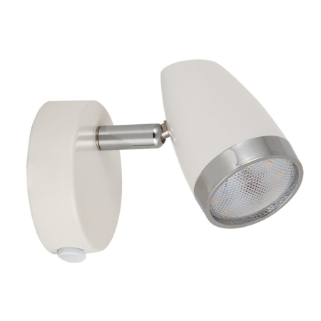 APLICE MODERNE - APLICA KAREN 6666 ALB CROM LED 4W 80X90MM