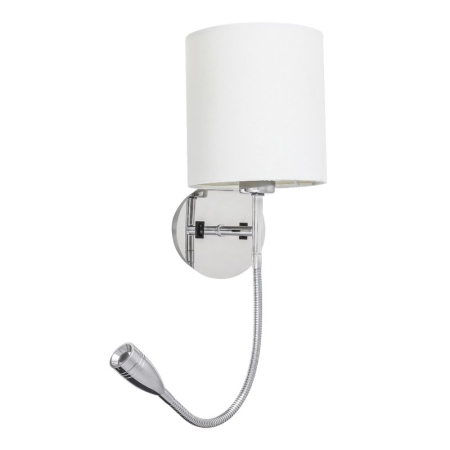 APLICE MODERNE - APLICA LARKIN 6529 CROM METAL E27 1X40W LED 3W 160X500MM