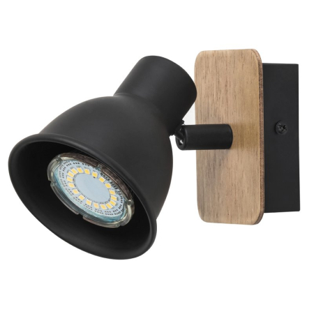 ■ CORPURI DE ILUMINAT - APLICA  MAC 5902 NEGRU NEGRU GU10 1X15W