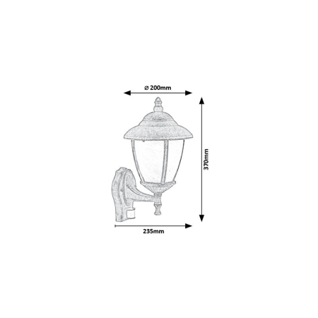 APLICA  MADRID 7836 CU SENZOR AURIU ANTIC E27 1X60W [1]