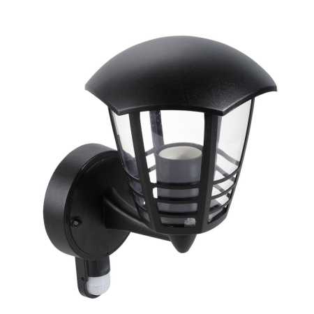 APLICE EXTERIOR - APLICA  MARSEILLE 8578 CU SENZOR NEGRU E27 1X60W 170X290MM