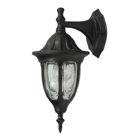 APLICE EXTERIOR - APLICA RABALUX MILANO 8341 DE EXTERIOR NEGRU E27 1X60W 165X370MM