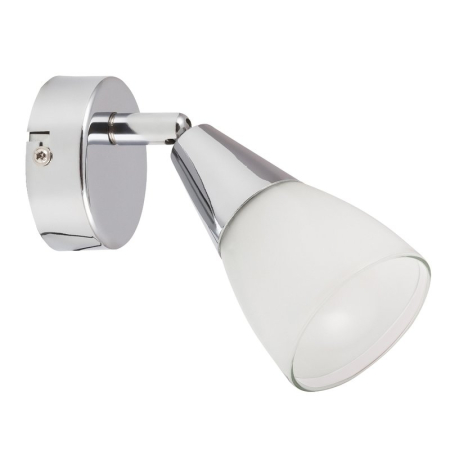 APLICE MODERNE - APLICA NICOLETTE 6767 CROM ALB E14 1X40W 72X130MM