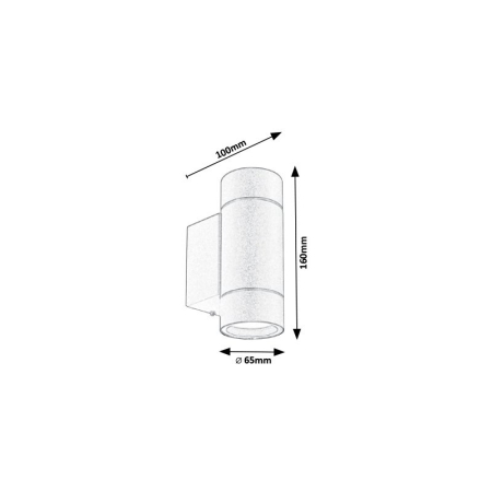 APLICA  PHOENIX  DE EXTERIOR TRANSPARENT GU10 2 10W [1]