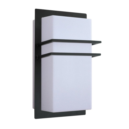 APLICE EXTERIOR - APLICA SEATTLE  NEGRU E27 1X11W 156X266MM