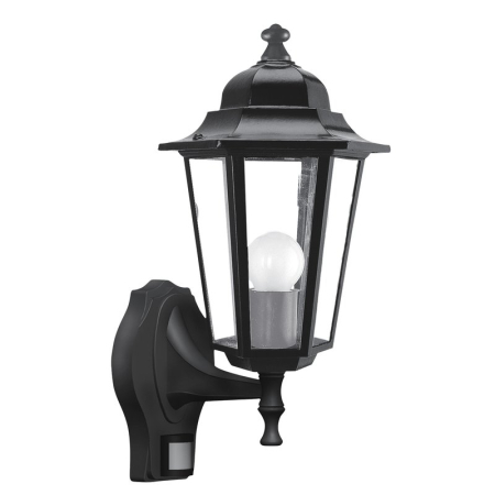 APLICE EXTERIOR - APLICA  VELENCE 8217 CU SENZOR NEGRU E27 1X60W 360MM