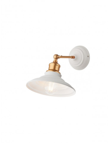 ■ ILUMINAT DE INTERIOR - APLICA SPINNER 1XE27ALB+AURIU