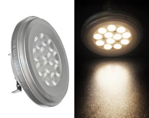■  CONSUMABILE - Bec cu LED AR111 G53 1X12W