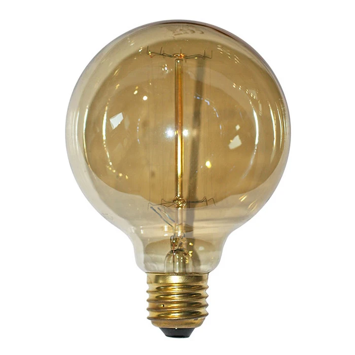 ■  CONSUMABILE - Bec glob D95  E27 40W 130lm lumina calda 2200 K -dimabil
