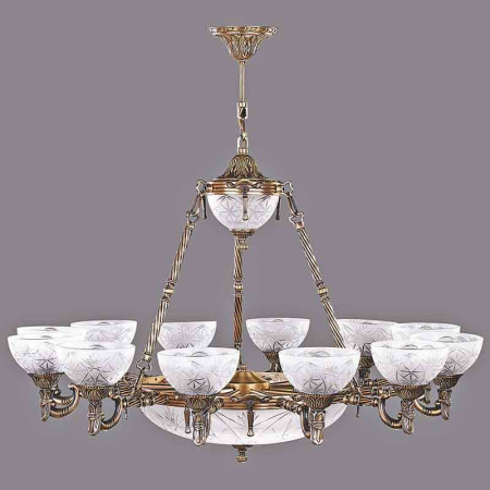 ■ CORPURI DE ILUMINAT - Candelabru Clasic Bussy Benghazi 3073-52-12 17X40W E27/E14
