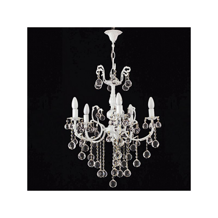 CANDELABRE CRISTAL & PENDULE - Candelabru Cristal Bussy Tila 0158-55-05 5X40W E14