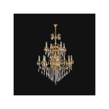 CANDELABRE CRISTAL & PENDULE - Candelabru Cristal Bussy Tila 0158-58-12 12X40W E14