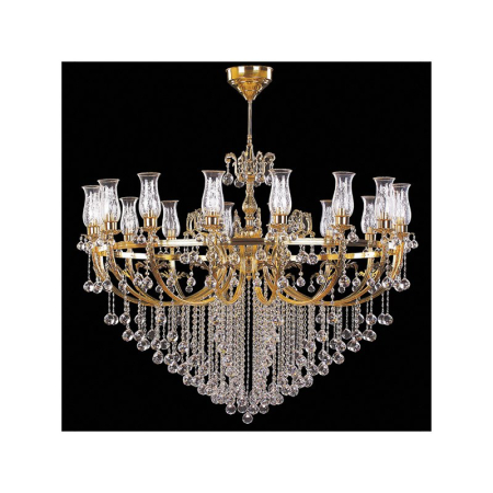CANDELABRE CRISTAL & PENDULE - Candelabru Cristal Bussy Tila 0158-58-16F 16X40W E14