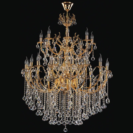 ■ CORPURI DE ILUMINAT - Candelabru Cristal Bussy Tila 0158-58-24Z 24X40W E14