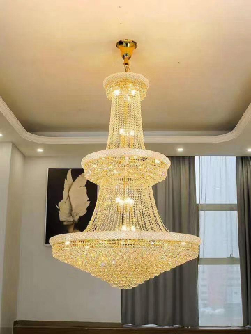 CANDELABRE CRISTAL & PENDULE - Candelabru de cristal - K9 [32xE14]