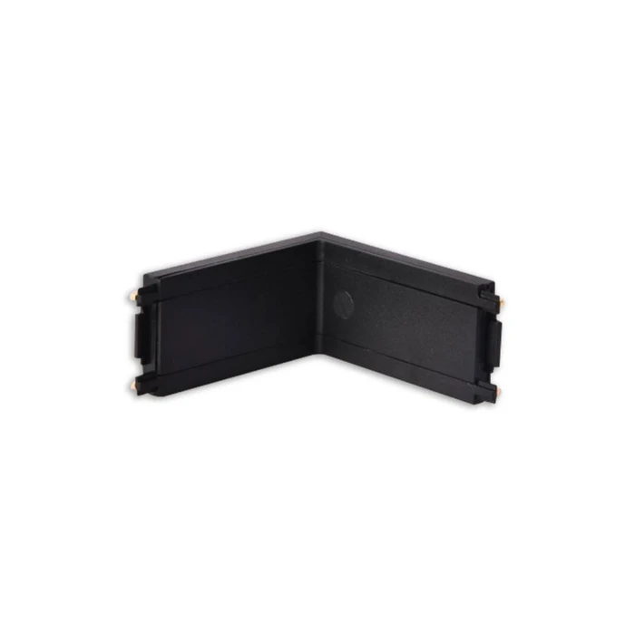 ■ ILUMINAT DE INTERIOR - Conector colt Track Light 90 de grade, pentru sina magnetica, 48V DC  negru