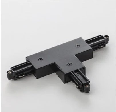■  ILUMINAT TEHNIC - CONECTOR SI ALIMENTATOR T MINITRAK  STANGA BK