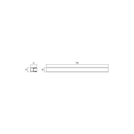 CORP LED LINIAR XMARKER 12W 3000K 120GRD IP67 GRI INCHIS ARELUX [1]