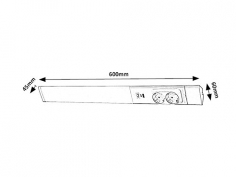 CORP NEON LED BILAL 1X18W [2]
