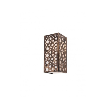 ■  ILUMINAT DE EXTERIOR - FELINAR APLICA DALMA 9014 E27 1X60W RUGINIU (SQ)