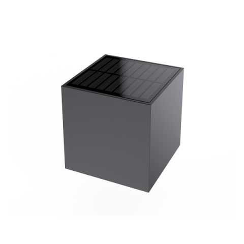 FELINAR APLICA SOLAR 1X0.8W NEGRU [1]