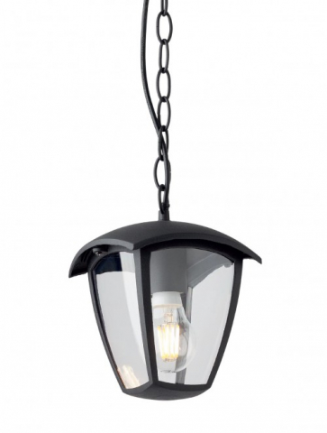 ■  ILUMINAT DE EXTERIOR - FELINAR EDMOND 1X28W E27 NEGRU