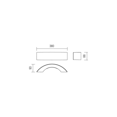 FELINAR LED ECLIPSE 9902 3X3W LC MWH IP54 AP. [1]