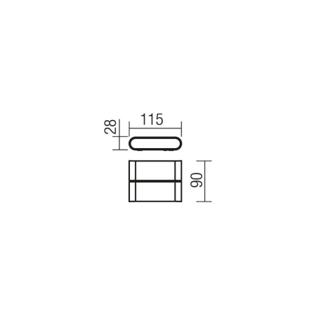 FELINAR LED REDO POKET 9620 6W WH IP54 AP. [1]