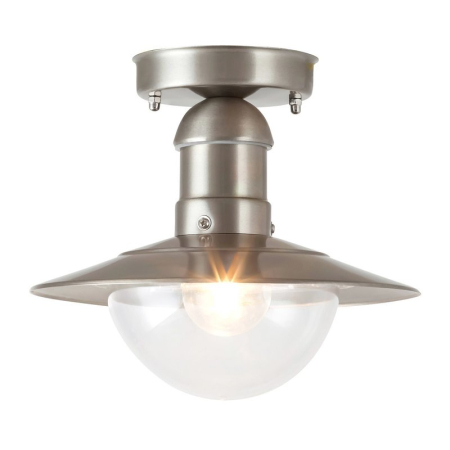 ■  ILUMINAT DE EXTERIOR - Felinar plafoniera exterior Rabalux Oslo 8763 otel inoxidabil E27 60W IP44