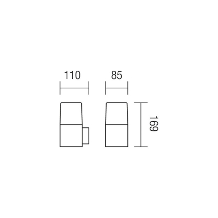 FELINAR REDO TOGO 9265 E27 1X15W IP44 AP. [1]