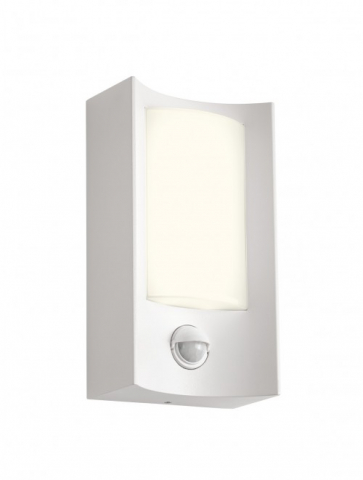 ■  ILUMINAT DE EXTERIOR - FELINAR WARP LED 8W CU SENZOR LC. ALB