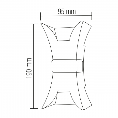 Lampa LED de gradina - VIPER; 1X17W [2]