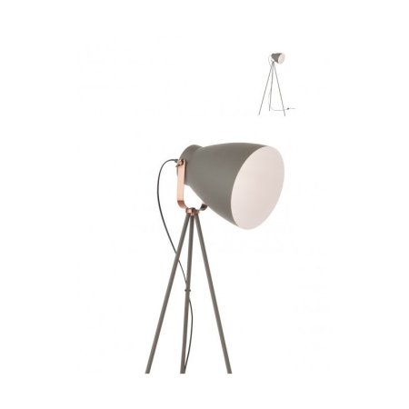 ■ CORPURI DE ILUMINAT - LAMPADAR ARNE 01-1277 1X42W E27 GRI